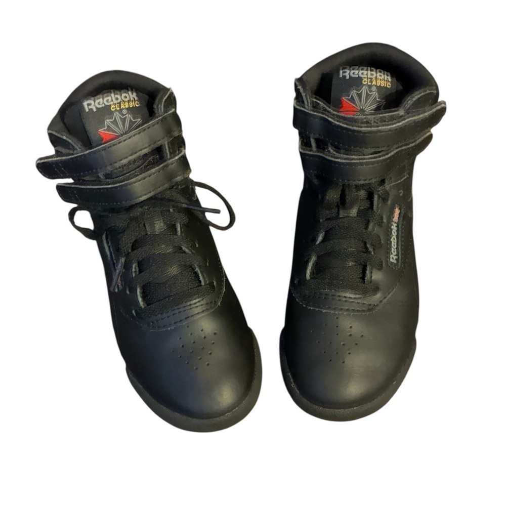 Kids Black Reebok Classic